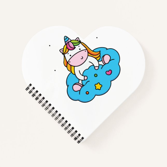 Unicorn love notebook (Front)