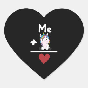 Unicorn Love Unicorn Heart Unicorns Love  Sticker