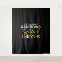 Unicorn Lover Gift Idea Rainbows Glitter Unicorns