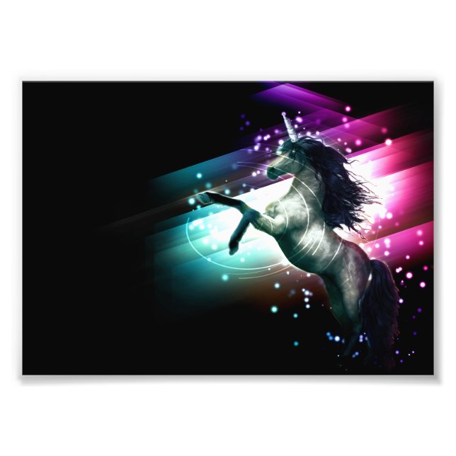 Unicorn Lover Gift Unicorns Are Magic Photo Print (Front)