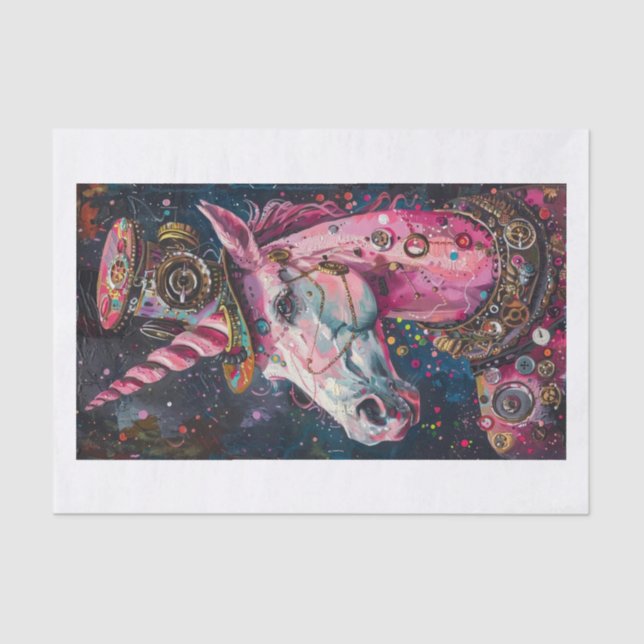 Unicorn Lyfe11 Tissue Paper (Front)