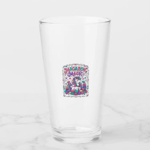 Unicorn Macaron Magic Colourful Marketplace Artwor Glass