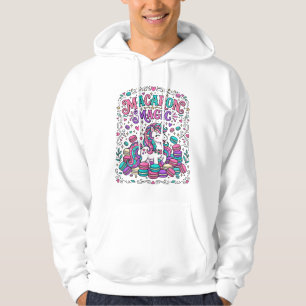 Unicorn Macaron Magic Colourful Marketplace Artwor Hoodie