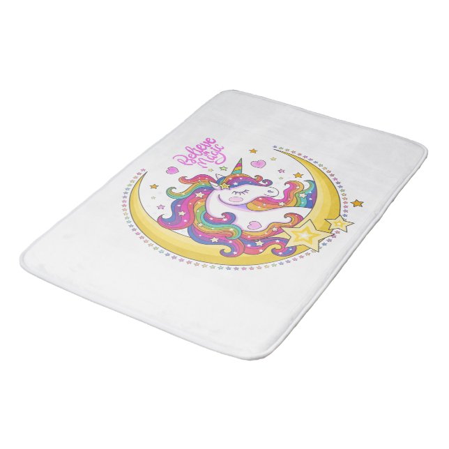 Unicorn Magic Bath Mat (Angled)