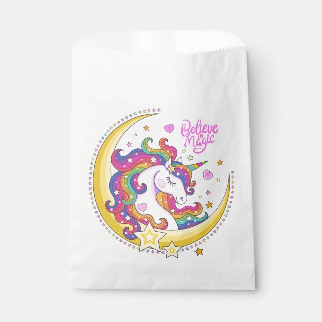Unicorn Magic Favour Bags (Front)