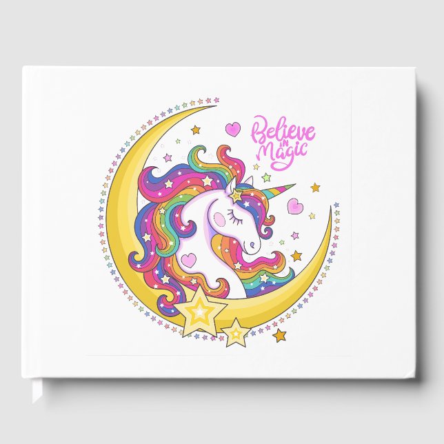 Unicorn Magic Guestbook (Front)