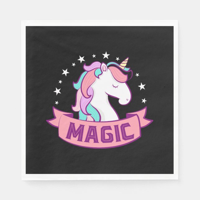 UNICORN MAGIC           NAPKIN (Front)