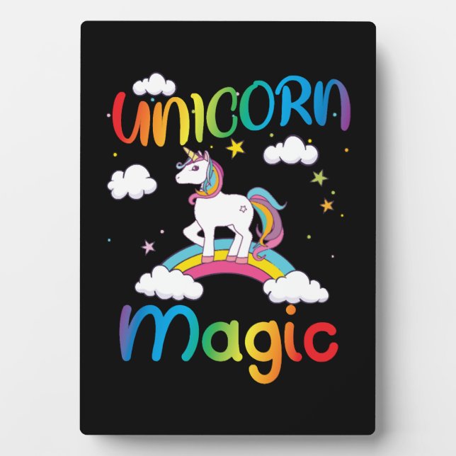 Unicorn Magic                Plaque (Front)