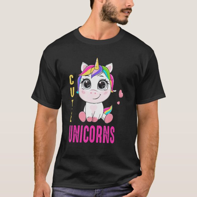 Unicorn Magic Unicorns T-Shirt (Front)