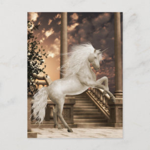 Unicorn Magical Beauty Postcard