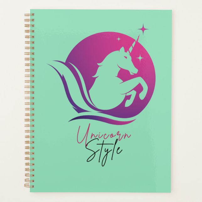 Unicorn magical planner  (Front)