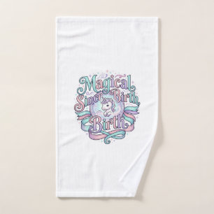 Unicorn Magical Since Birth Original Graphic Tee D Hand Towel