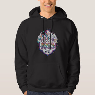 Unicorn Magical Since Year Trendy Print on Demand Hoodie