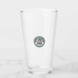 Unicorn Magical Teacher Club Funny Cute Gift Desig Glass