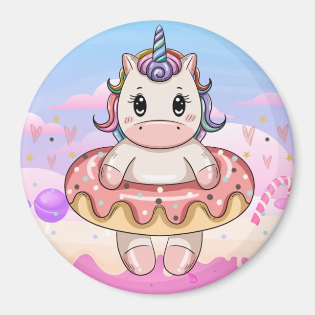 Unicorn Magnet (Front)
