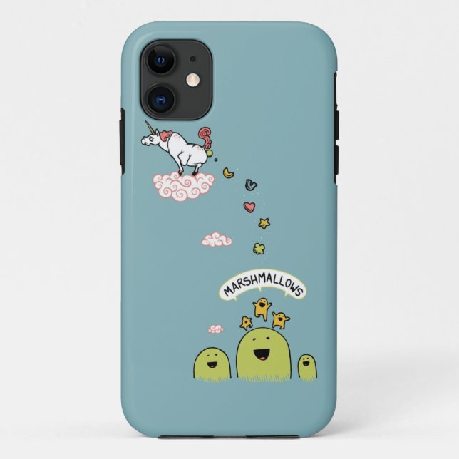 Unicorn Marshmallows Case-Mate iPhone Case (Back)