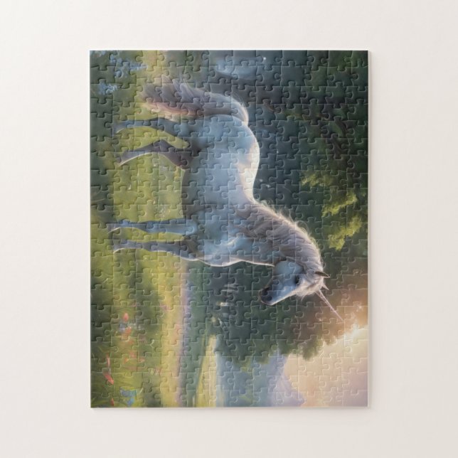 Unicorn Meadow  Jigsaw Puzzle (Vertical)