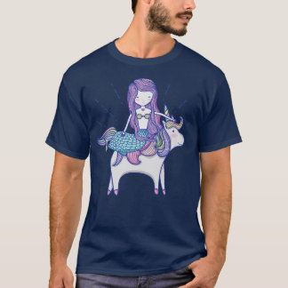 Unicorn Mermaid Fairy tailT-Shirt T-Shirt
