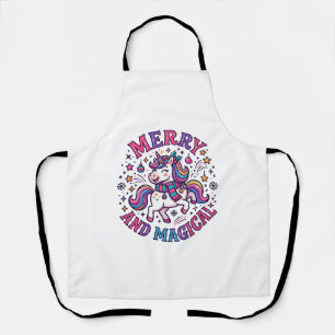 Unicorn Merry and Magical Apron