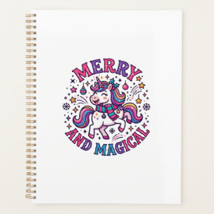 Unicorn Merry and Magical Planner