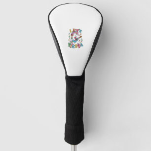 Unicorn Mexican Fiesta Guitar Fun Design Tank Top Golf Head Cover