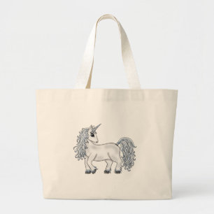 Unicorn Moon Large Tote Bag