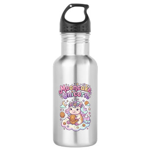 Unicorn Mooncake Unicorn Charming Apparel Graphic_ 532 Ml Water Bottle