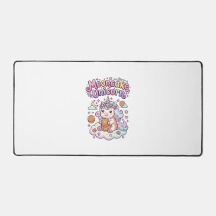 Unicorn Mooncake Unicorn Charming Apparel Graphic_ Desk Mat