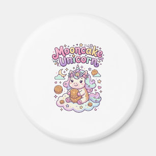 Unicorn Mooncake Unicorn Charming Apparel Graphic_ Magnet