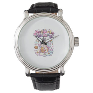 Unicorn Mooncake Unicorn Charming Apparel Graphic_ Watch