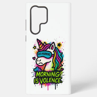Unicorn Morning Violence iPhone Case