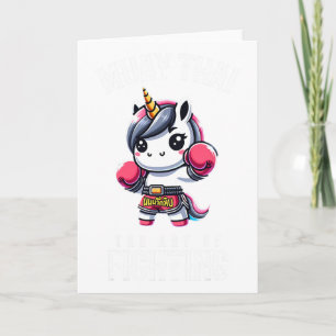 Unicorn Muay Thai - Kickboxing And Unicorn Thai Bo Card