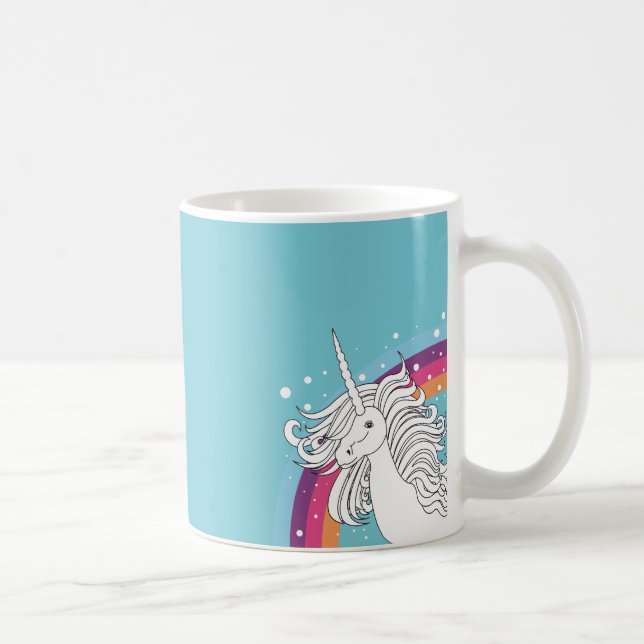 UNICORN MUG BLUE (Right)