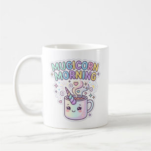 Unicorn Mugicorn Morning Graphic Design Zazzle Des Coffee Mug