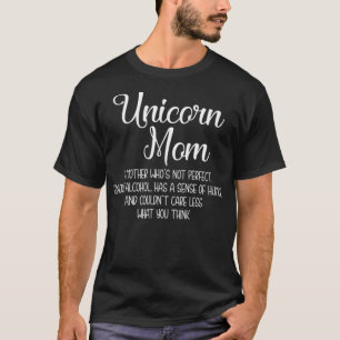 Unicorn Mum farting unicorn  T-Shirt