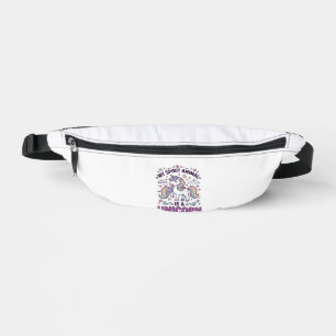 Unicorn My Spirit Animal Is a Unicorn Bold Typogra Bum Bags