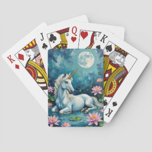 Unicorn Mystic Garden Playing Cards