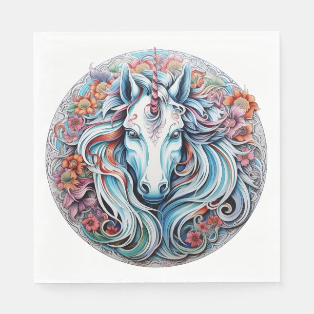 Unicorn Napkin (Front)