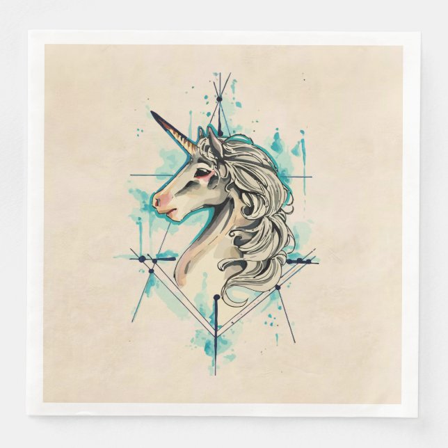 Unicorn Napkin (Front)