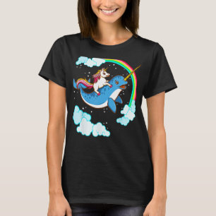 Unicorn Narwhal Cute Funny Kids Boys Girls Youth T T-Shirt