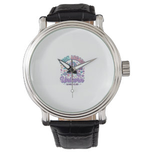 Unicorn Neon Arcade Unicorn Retro Style Product Gr Watch