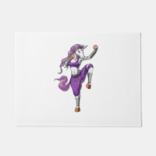 Unicorn Ninja Karate Kickboxing Muay Thai Martial Doormat