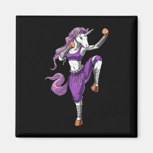 Unicorn Ninja Karate Kickboxing Muay Thai Martial Magnet