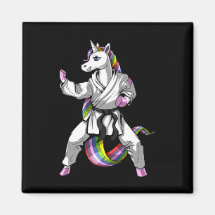 Unicorn Ninja Karate Martial Art Kickboxing Taekwo Magnet