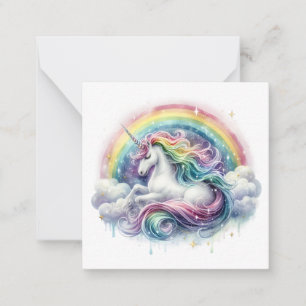 Unicorn Note Card