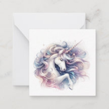 Unicorn Note Card