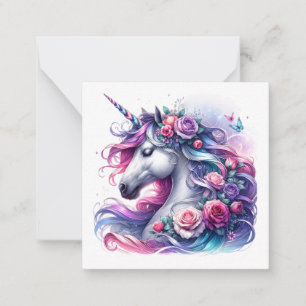Unicorn Note Card