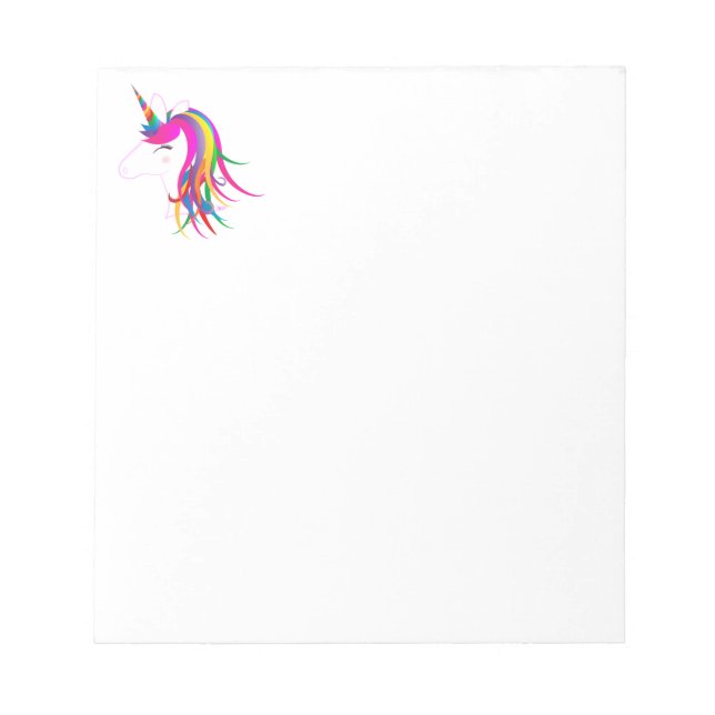 Unicorn Notepad (Front)