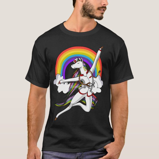 Unicorn Nurse T-Shirt (Front)