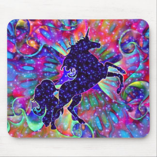 UNICORN OF THE UNIVERSE multicolored Mouse Pad